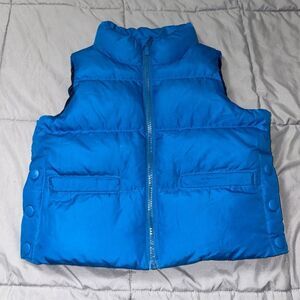 Boys size 4/5 all in motion blue vest